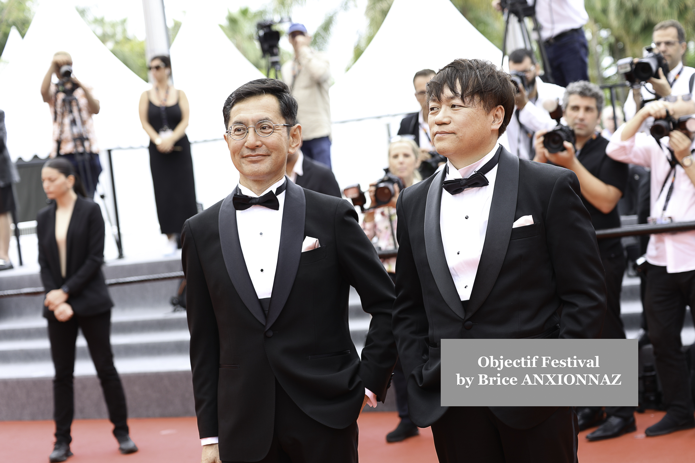 Goro Miyazaki and Kenichi Yoda for Studio Ghibli Honorary Golden Palm